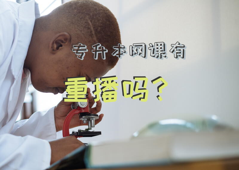 专升本网课有重播吗？