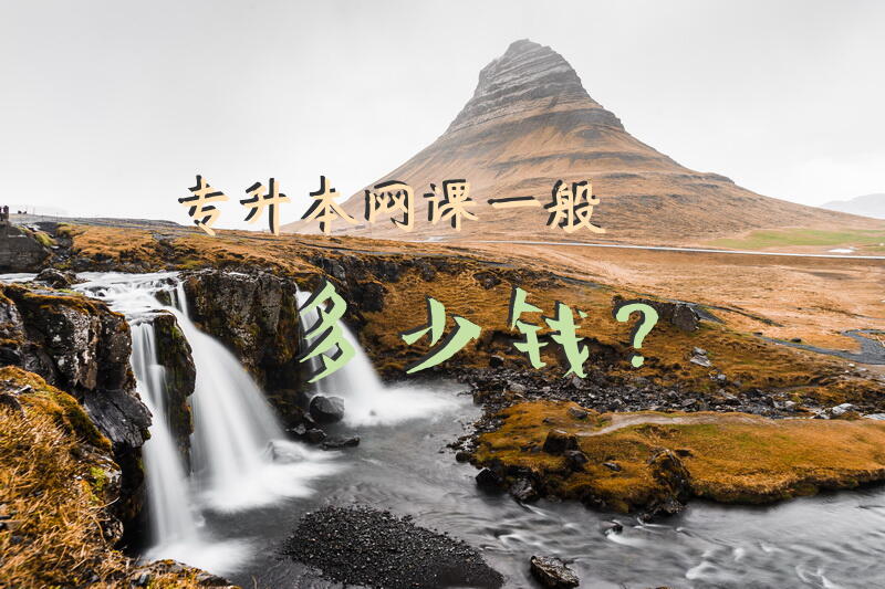 专升本网课一般多少钱？